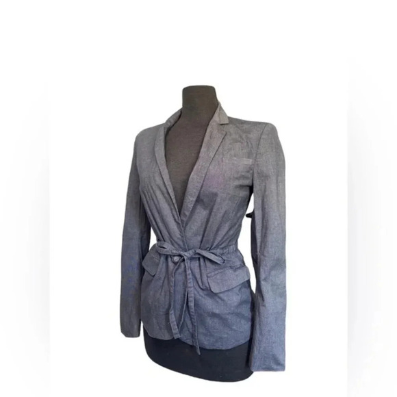 BANANA REPUBLIC | Dress Blue Tie Blazer - Picture 1 of 5